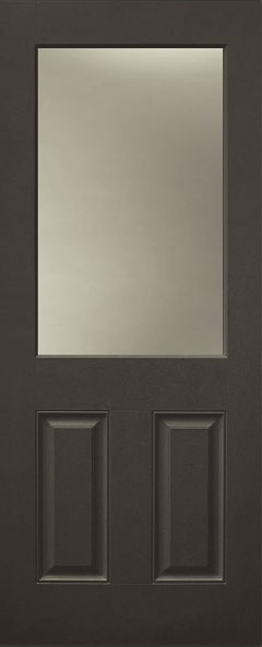 Black Fibreglass Doors: Roma Fibreglass Door